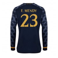 Real Madrid Ferland Mendy #23 Vieraspaita 2023-24 Pitkähihainen